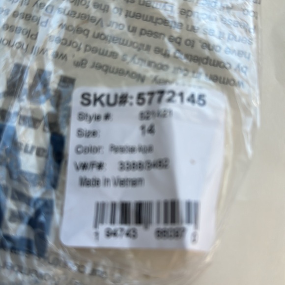 Lands end girls size 12 14 Tankini Swim Top - Picture 2 of 3